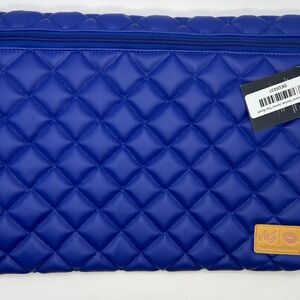 MJ Luxe Cobalt Blue Quilted Bag